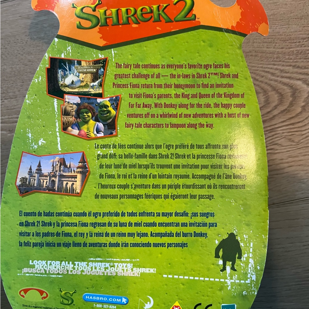 Hasbro Shrek 2 Action Figures